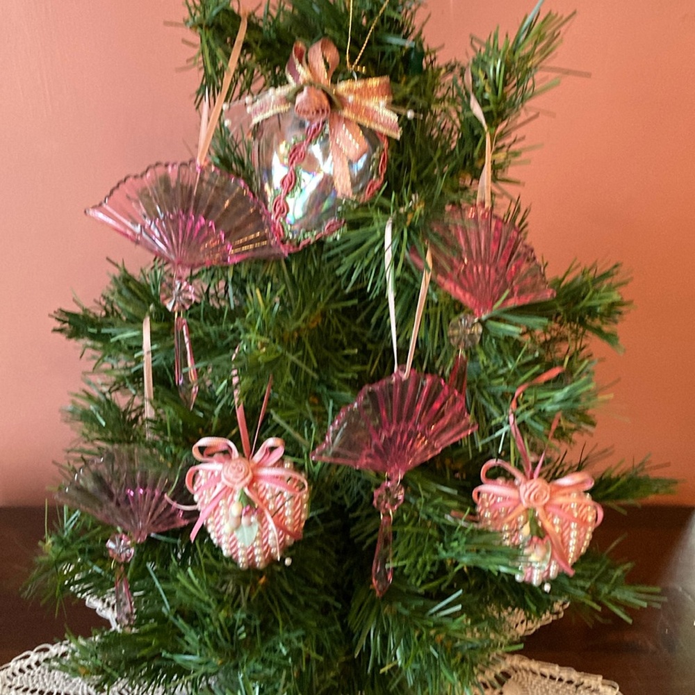 Seven Victorian ornaments